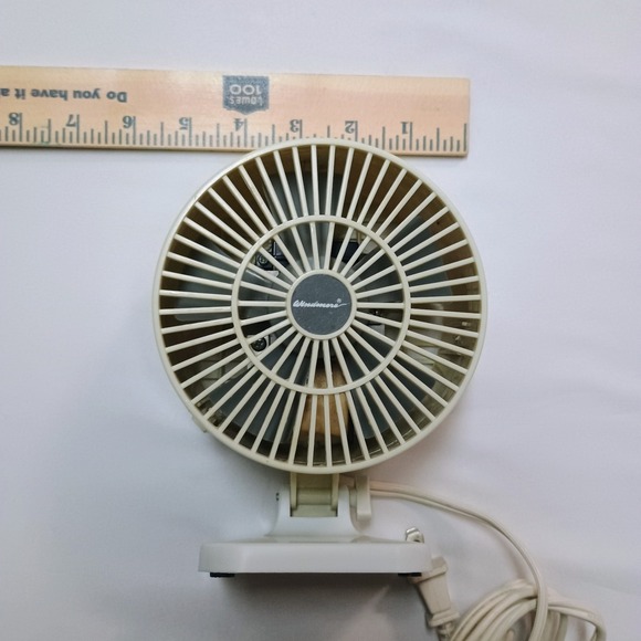 Windmere Small Desk Top Fan Mini 6 Inch Tested Works - Picture 6 of 8